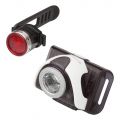 Набор налобный фонарь LED Lenser B3, white + B2R Back, red